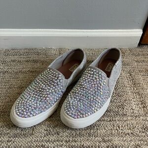 Sparkling Slip-On Sneakers Keds